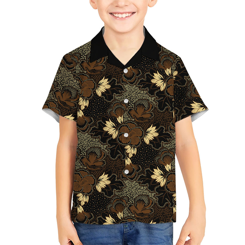 Javanese Batik Semen Hawaiian Shirt Indonesian Traditional Pattern