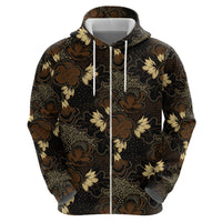 Javanese Batik Semen Hoodie Indonesian Traditional Pattern