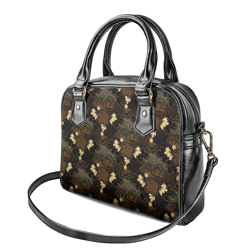 Javanese Batik Semen Shoulder Handbag Indonesian Traditional Pattern