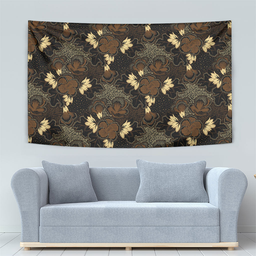 Javanese Batik Semen Tapestry Indonesian Traditional Pattern