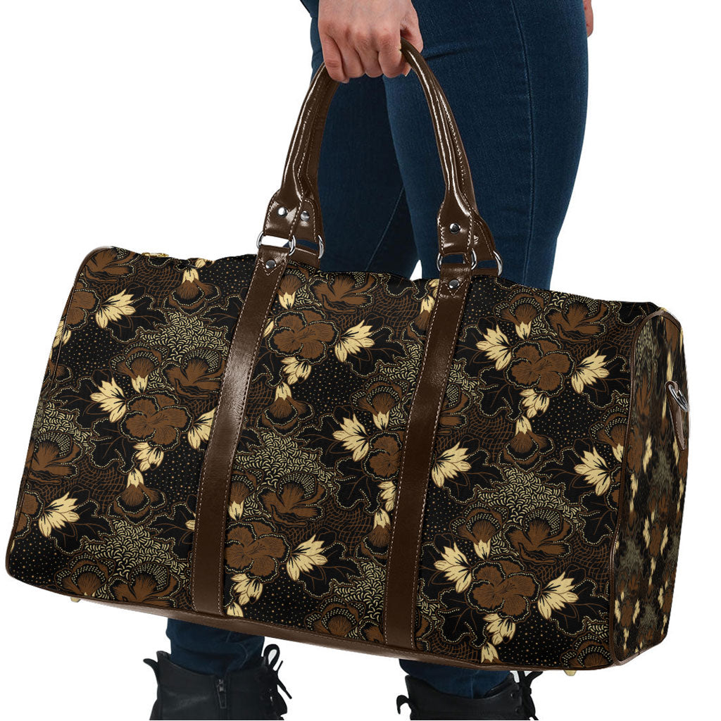 Javanese Batik Semen Travel Bag Indonesian Traditional Pattern