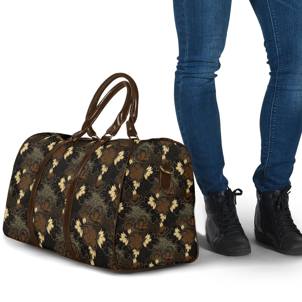 Javanese Batik Semen Travel Bag Indonesian Traditional Pattern