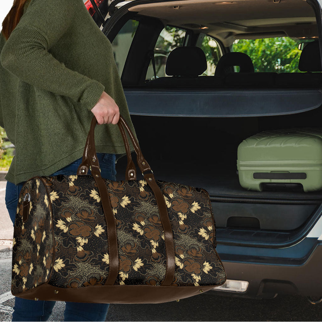 Javanese Batik Semen Travel Bag Indonesian Traditional Pattern