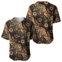 Batik Pedalaman Semen Lereng Style Baseball Jersey Indonesian Traditional Pattern