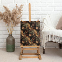 Batik Pedalaman Semen Lereng Style Canvas Wall Art Indonesian Traditional Pattern