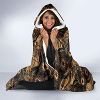 Batik Pedalaman Semen Lereng Style Hooded Blanket Indonesian Traditional Pattern