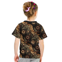 Batik Pedalaman Semen Lereng Style Kid T Shirt Indonesian Traditional Pattern
