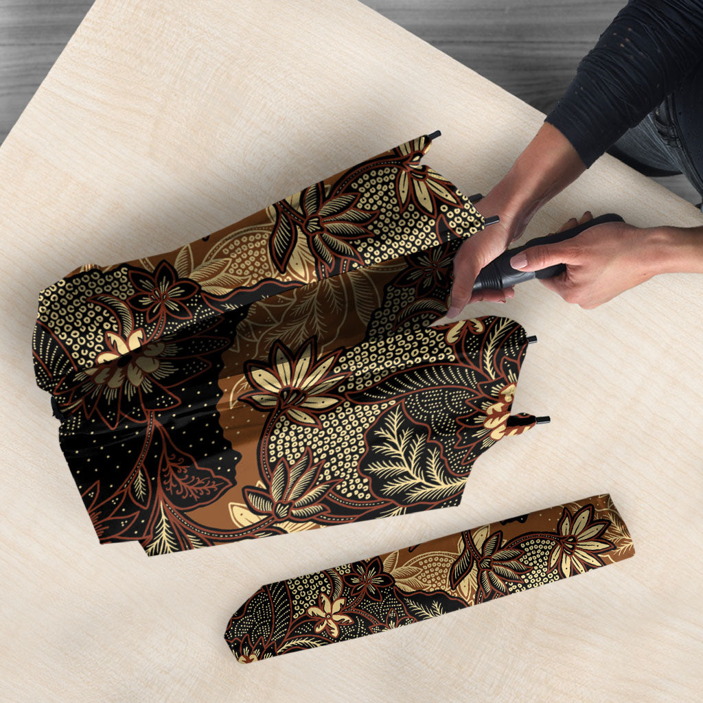 Batik Pedalaman Semen Lereng Style Umbrella Indonesian Traditional Pattern