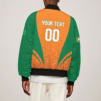Custom Ivory Coast 2026 World Football Bomber Jacket Elephants Go Champions
