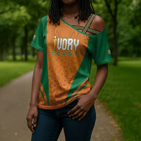 Custom Ivory Coast 2026 World Football Cross Shoulder Shirt Elephants Go Champions