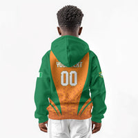 Custom Ivory Coast 2026 World Football Kid Hoodie Elephants Go Champions