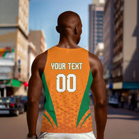 Custom Ivory Coast 2026 World Football Men Tank Top Elephants Go Champions