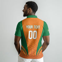 Custom Ivory Coast 2026 World Football Polo Shirt Elephants Go Champions LT01