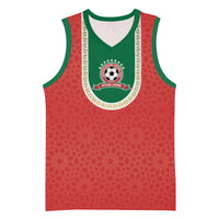 Custom Morocco 2026 World Football Basketball Jersey Atlas Lions Go Champions