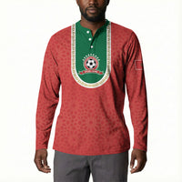 Custom Morocco 2026 World Football Button Sweatshirt Atlas Lions Go Champions