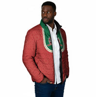 Custom Morocco 2026 World Football Padded Jacket Atlas Lions Go Champions