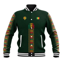 Custom Senegal 2026 World Football Baseball Jacket Lions of Teranga Go Champions