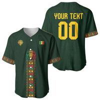 Custom Senegal 2026 World Football Baseball Jersey Lions of Teranga Go Champions
