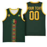 Custom Senegal 2026 World Football Basketball Jersey Lions of Teranga Go Champions