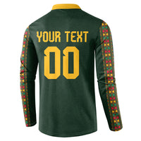 Custom Senegal 2026 World Football Button Sweatshirt Lions of Teranga Go Champions