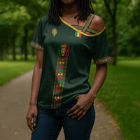 Custom Senegal 2026 World Football Cross Shoulder Shirt Lions of Teranga Go Champions
