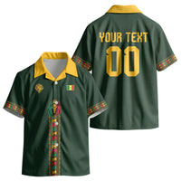 Custom Senegal 2026 World Football Kid Hawaiian Shirt Lions of Teranga Go Champions LT01