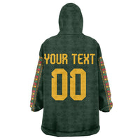 Custom Senegal 2026 World Football Kid Wearable Blanket Hoodie Lions of Teranga Go Champions