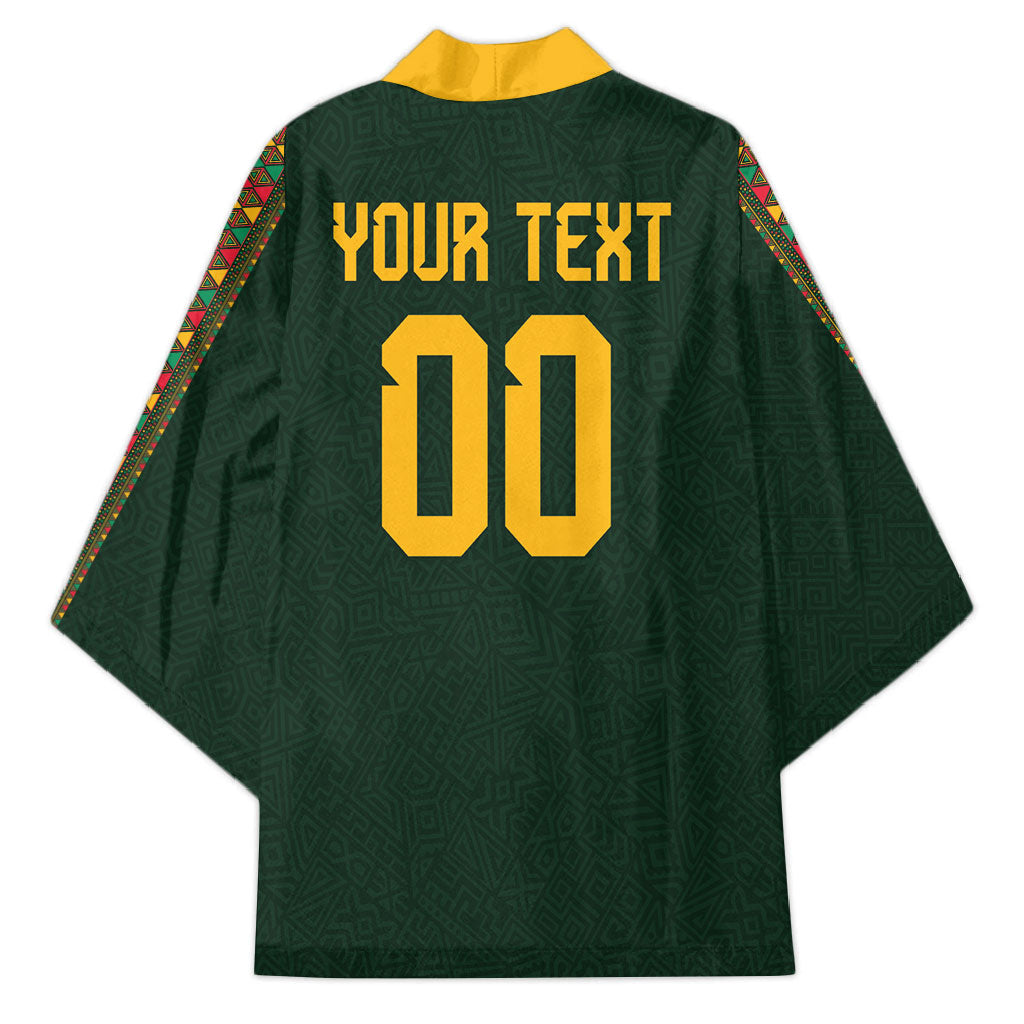 Custom Senegal 2026 World Football Kimono Lions of Teranga Go Champions