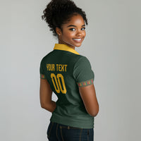 Custom Senegal 2026 World Football Women Polo Shirt Lions of Teranga Go Champions