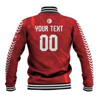 Custom Tunisia 2026 World Football Baseball Jacket Eagles of Carthage Go Champions