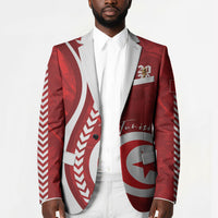 Custom Tunisia 2026 World Football Blazer Eagles of Carthage Go Champions