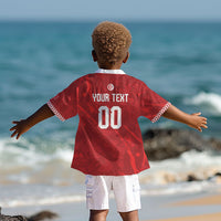 Custom Tunisia 2026 World Football Kid Hawaiian Shirt Eagles of Carthage Go Champions