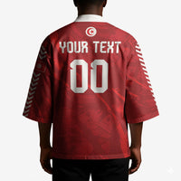 Custom Tunisia 2026 World Football Kimono Eagles of Carthage Go Champions