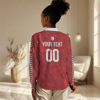 Custom Tunisia 2026 World Football Women Casual Shirt Eagles of Carthage Go Champions