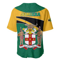 Jamaica Baseball Jersey Jumieka Lion Mix African Pattern - Wonder Print Shop