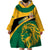Jamaica Wearable Blanket Hoodie Jumieka Lion Mix African Pattern - Wonder Print Shop