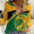 Jamaica Women Casual Shirt Jumieka Lion Mix African Pattern - Wonder Print Shop