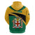 Jamaica Independence Day Hoodie Jumieka Lion Mix African Pattern - Wonder Print Shop