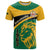 Jamaica Independence Day T Shirt Jumieka Lion Mix African Pattern - Wonder Print Shop