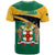 Jamaica Independence Day T Shirt Jumieka Lion Mix African Pattern - Wonder Print Shop