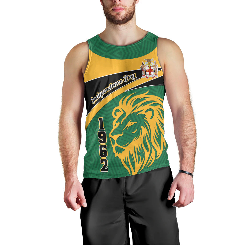 personalised-jamaica-independence-day-men-tank-top-jumieka-lion-mix-african-pattern