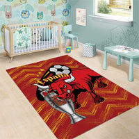 Spain 2024 Football Champions Area Rug Espana La Roja - Wonder Print Shop