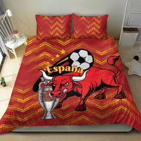 Spain 2024 Football Champions Bedding Set Espana La Roja - Wonder Print Shop