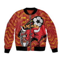 Spain 2024 Football Champions Bomber Jacket Espana La Roja - Wonder Print Shop