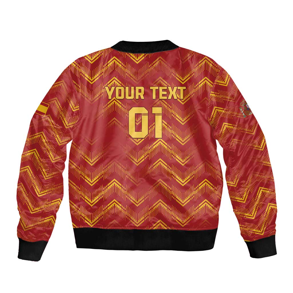 Spain 2024 Football Champions Bomber Jacket Espana La Roja - Wonder Print Shop