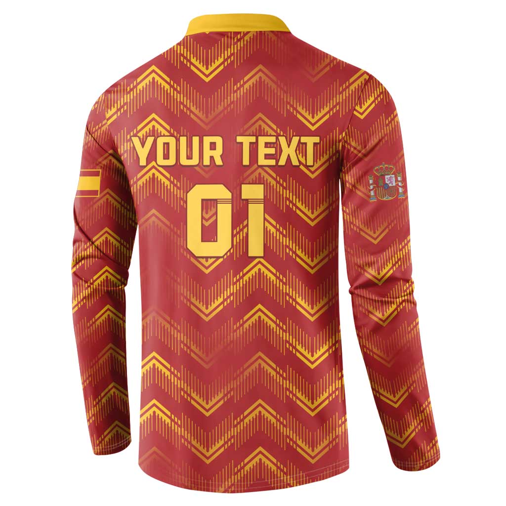 Spain 2024 Football Champions Button Sweatshirt Espana La Roja - Wonder Print Shop