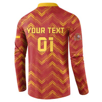 Spain 2024 Football Champions Button Sweatshirt Espana La Roja - Wonder Print Shop