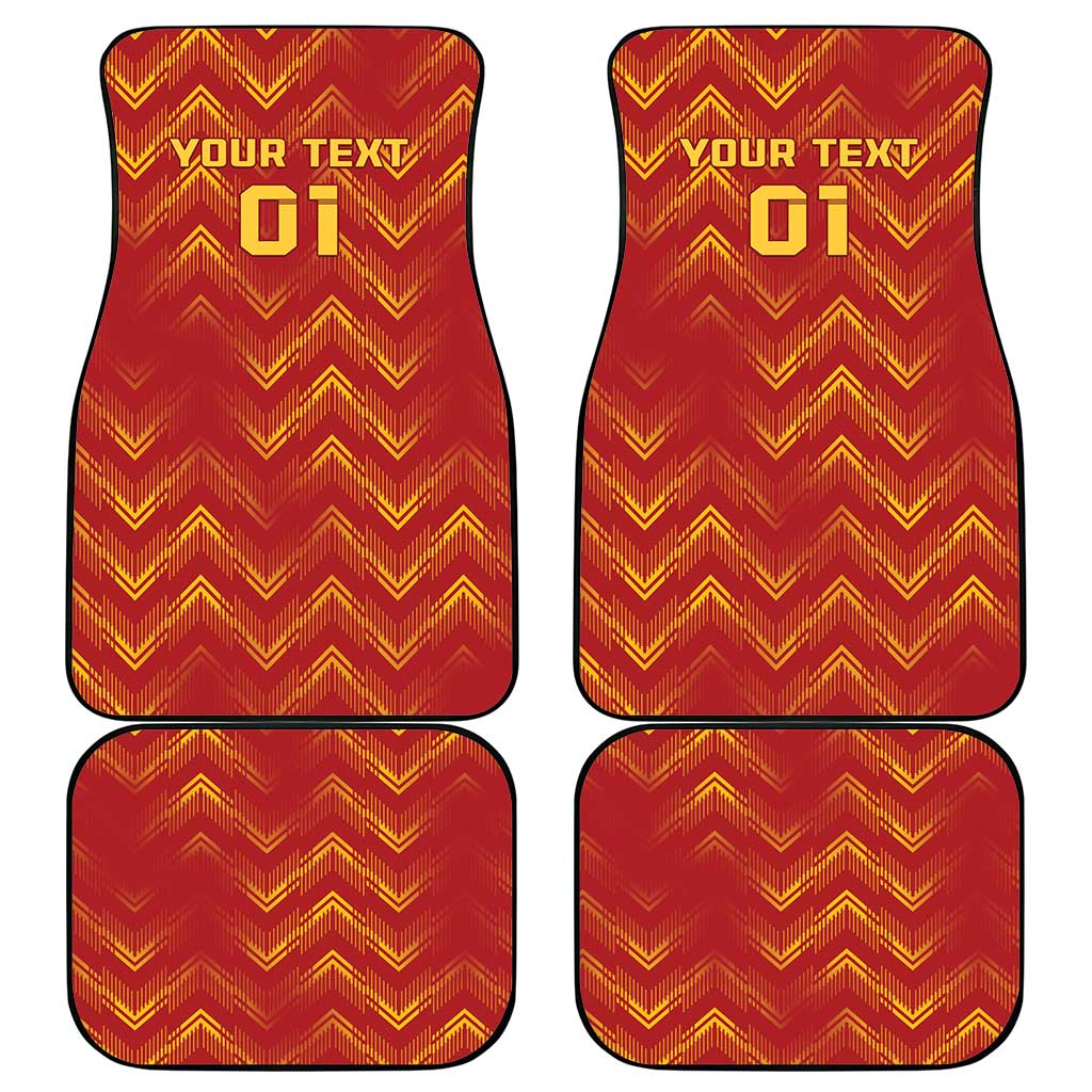 Spain 2024 Football Champions Car Mats Espana La Roja - Wonder Print Shop