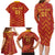 Spain 2024 Football Champions Family Matching Long Sleeve Bodycon Dress and Hawaiian Shirt Espana La Roja - Wonder Print Shop
