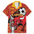 Spain 2024 Football Champions Family Matching Mermaid Dress and Hawaiian Shirt Espana La Roja - Wonder Print Shop